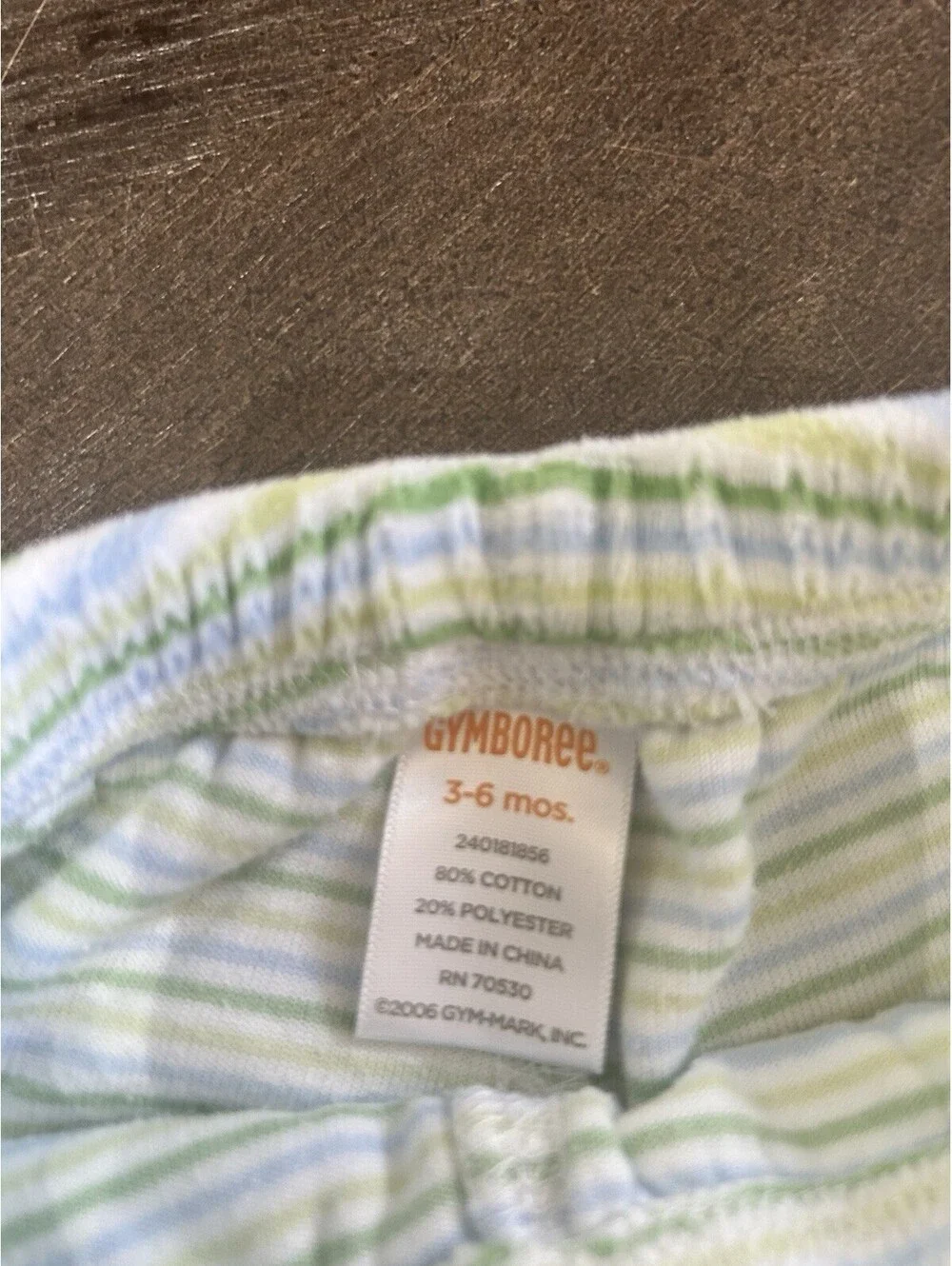 Gymboree 3-6 Months Boys Clothing Lot Polar Bear plaid Blue Green Plaid Stripes